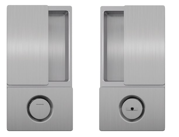 B30002.00.32 Ручка WAVE под WC (мат хром), для распашных дверей