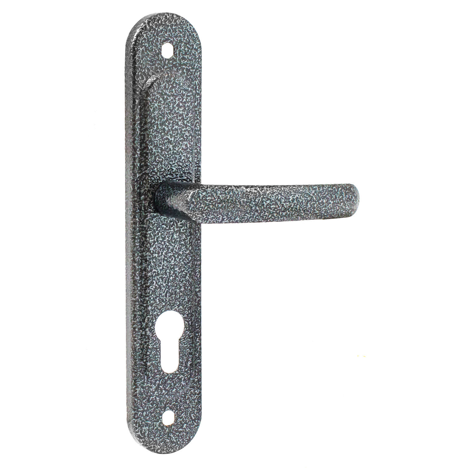 Ручка дверная на планке РФ1-68.02 серебро